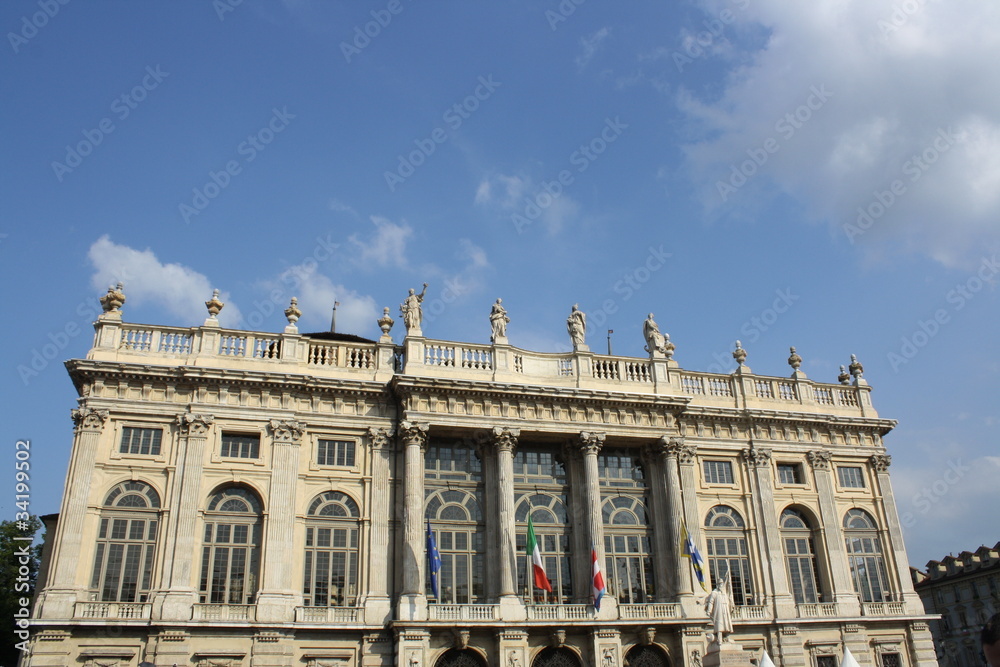Madama Palace in Turin, Italy