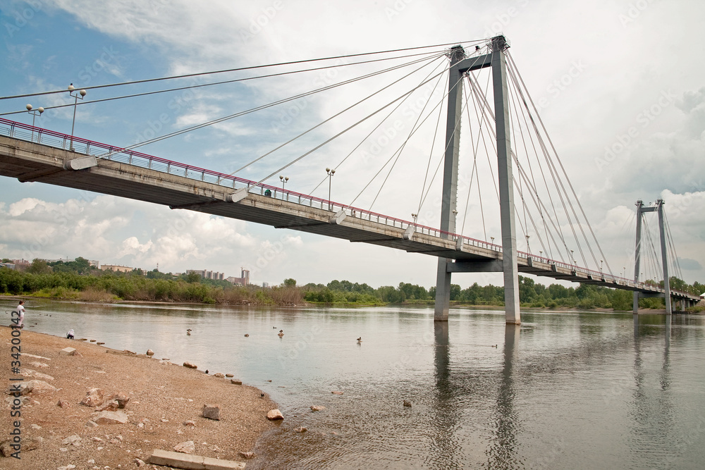 Bridge to Tatysheva island