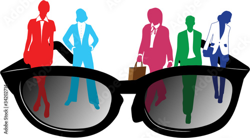LUNETTES NOIRES AU SHOPPING
