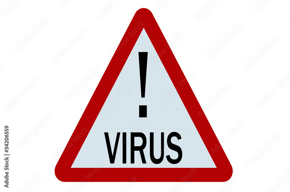 Virus sign Virus sign