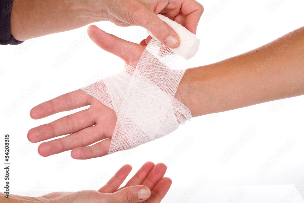 Hand verbinden StockFoto Adobe Stock