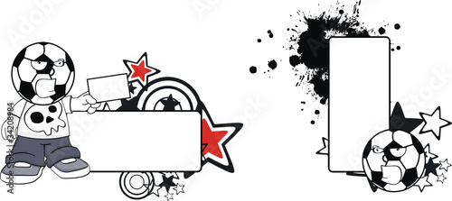 soccer kid cartoon copyspace10