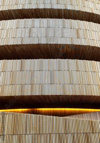 Canvas Print Detail of the Norway opera.