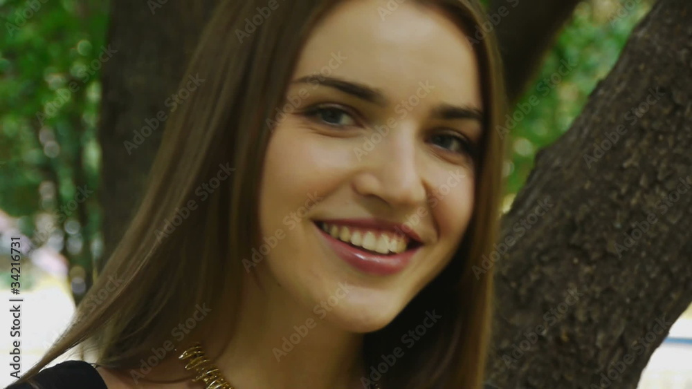 HD720p25 Sexy woman looking and smiling HD720p25 Sexy woman looking and smiling