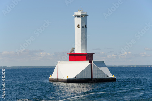 The Round Island Passage Light