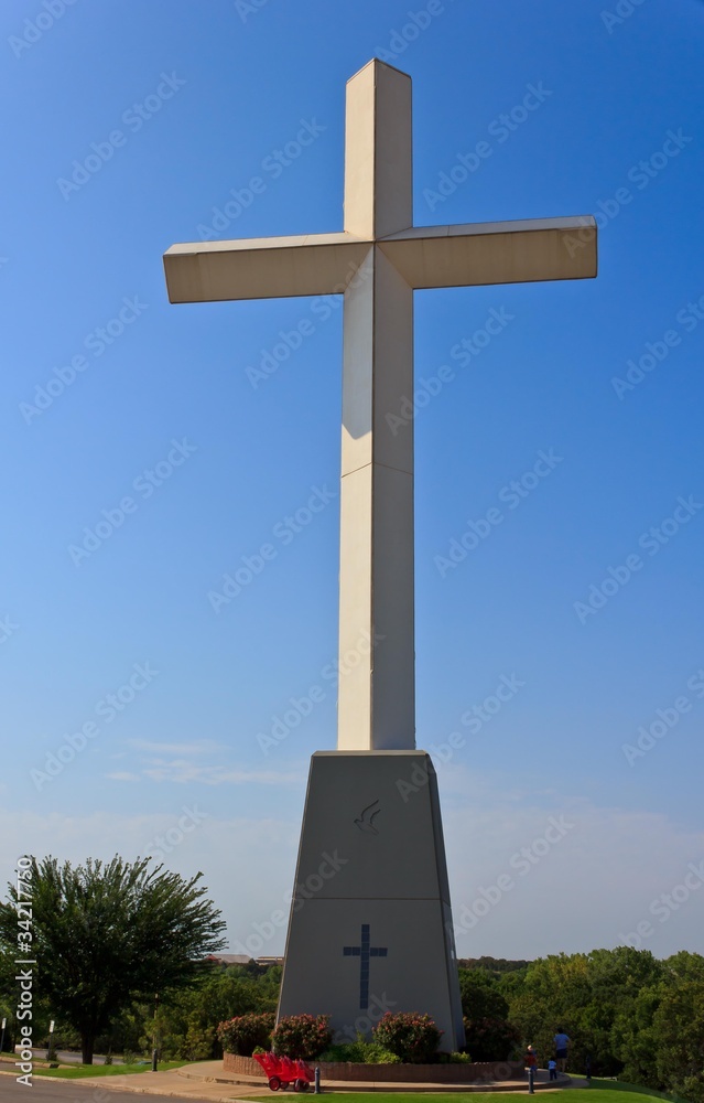 Giant cross in Edmond Oklahoma