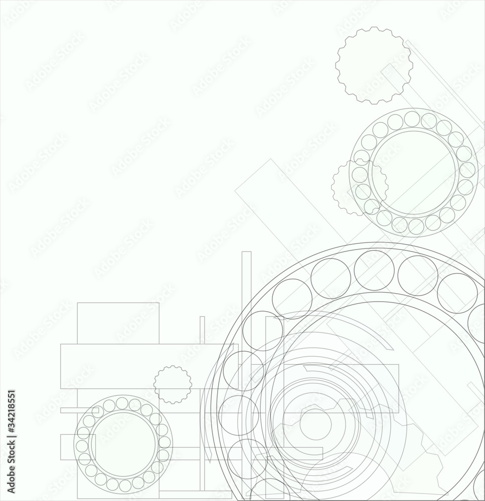 Obraz premium Technology background