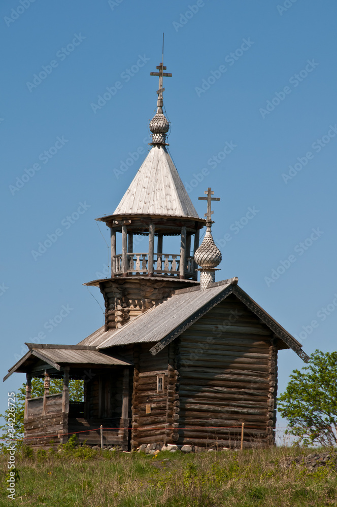 Sacred place. Beautiful Kizhi island Sacred place. Beautiful Kizhi island