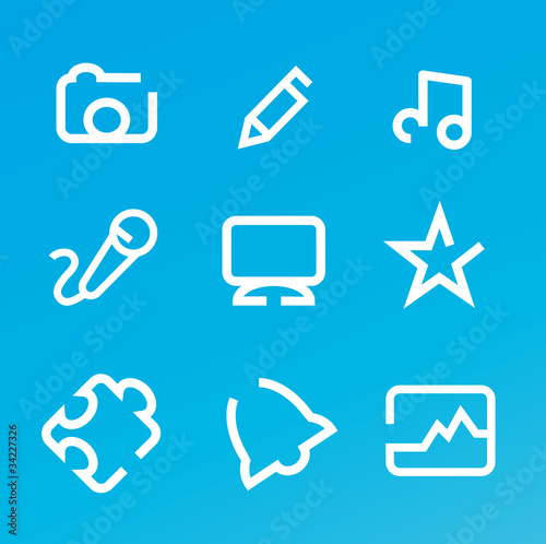 Multimedia icons