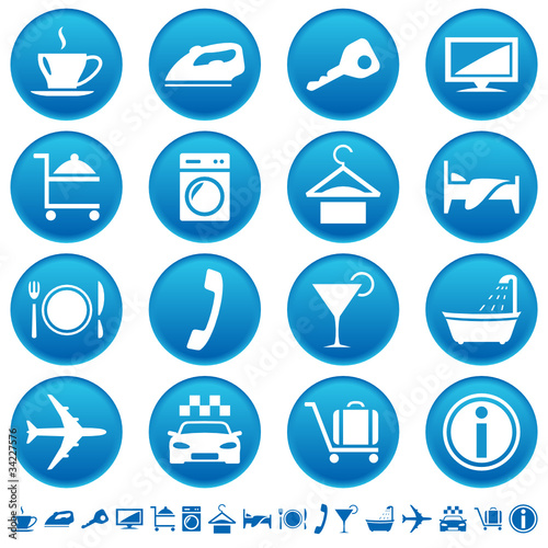 Hotel icons