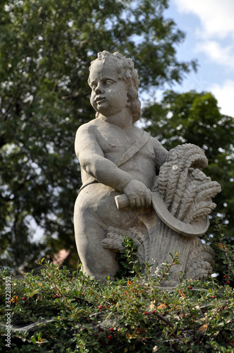 Quedlinburg Figur vor Stiftskirche © steschum