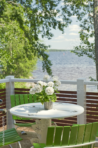 Summer terrace