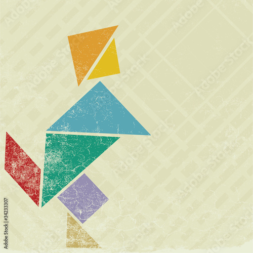 People tangram