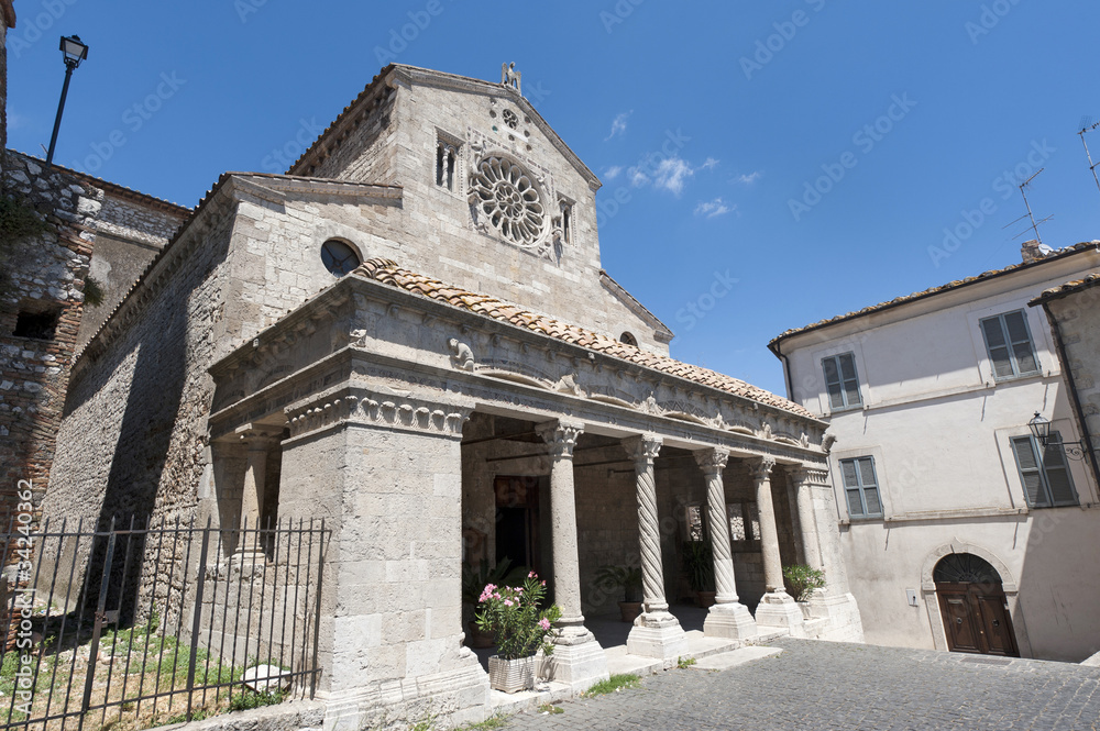 Lugnano in Teverina (Terni, Umbria, Italy) - Old church