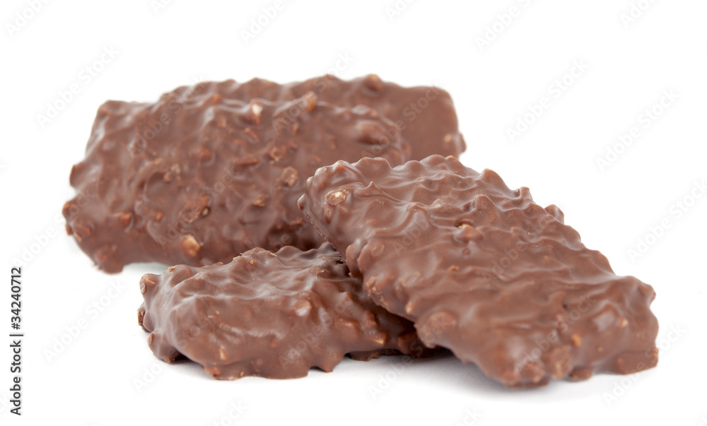biscuits with chocolate and nuts biscuits with chocolate and nuts