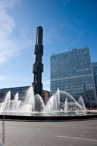 Fountains at Sergels square, Stockholm