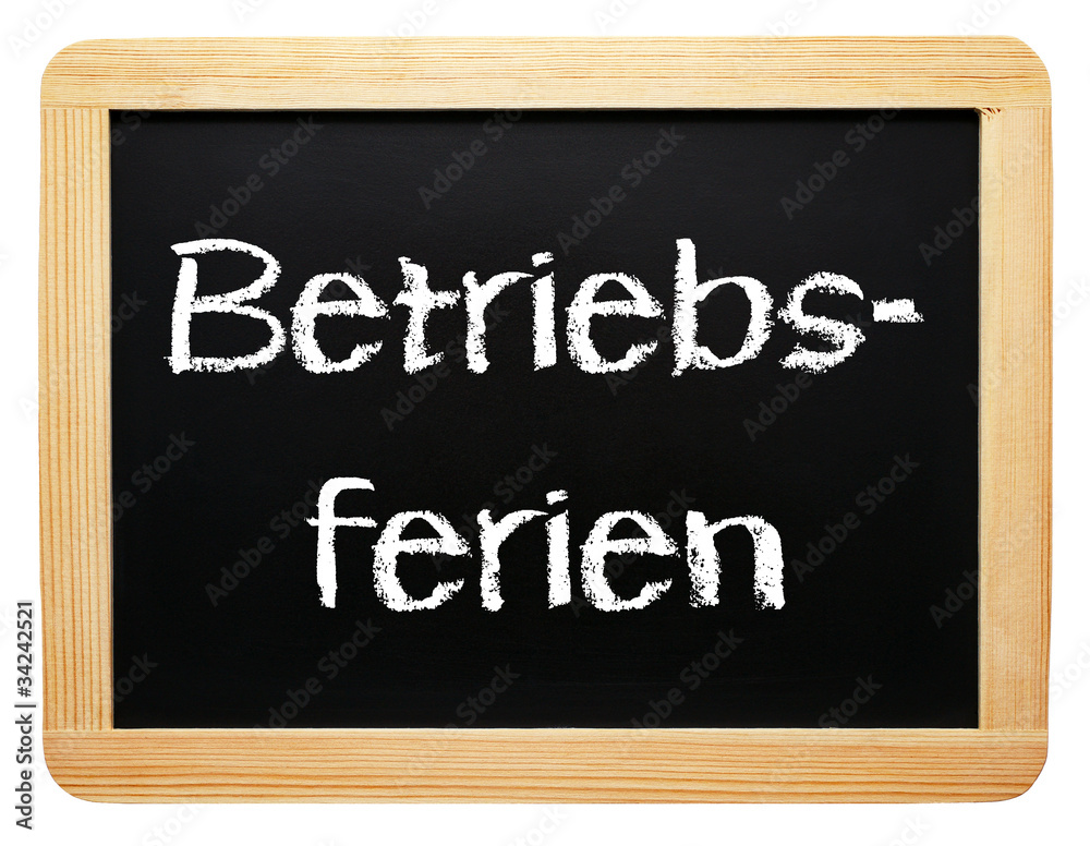 Betriebsferien für Urlaub und Erholung Betriebsferien für Urlaub und Erholung