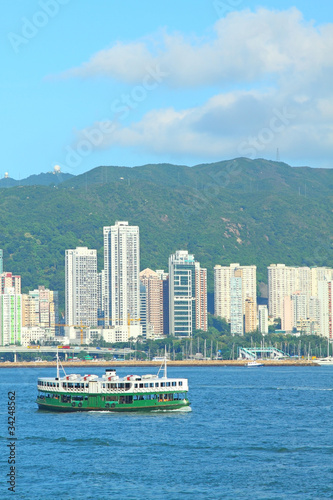 Star Ferry in Hong Kong. It is one of the oldest transportation