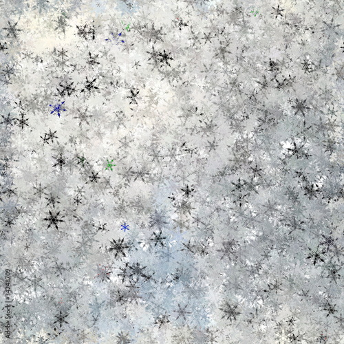 Obraz na plátně Winter caprioles of fancy