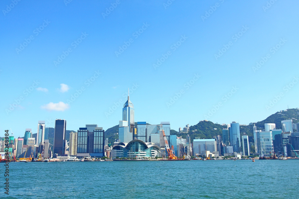 Obraz premium Hong Kong at day