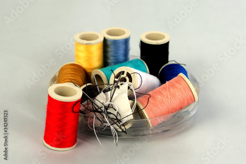 Sewing yarn box photo