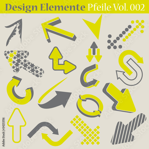 Designelemente Pfeile 002