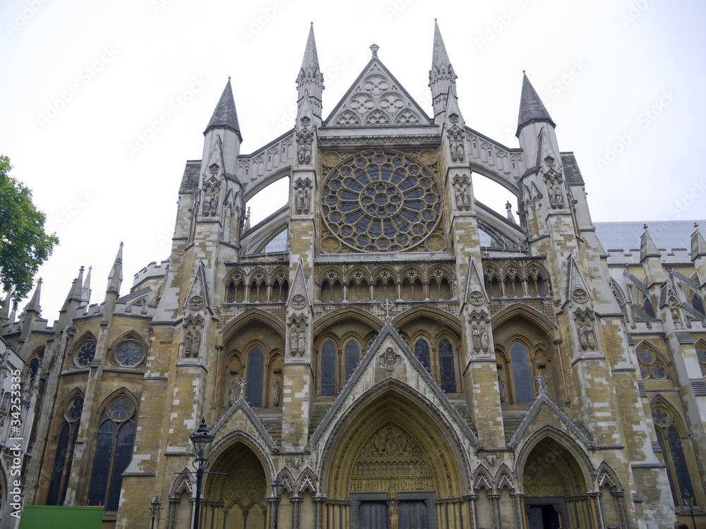 Westminster Abbey in London England