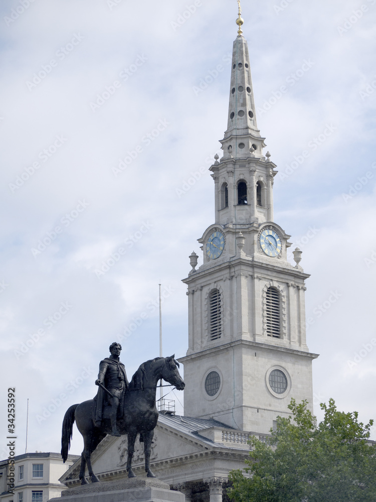Fototapeta premium St Martin in the Fields church in London England