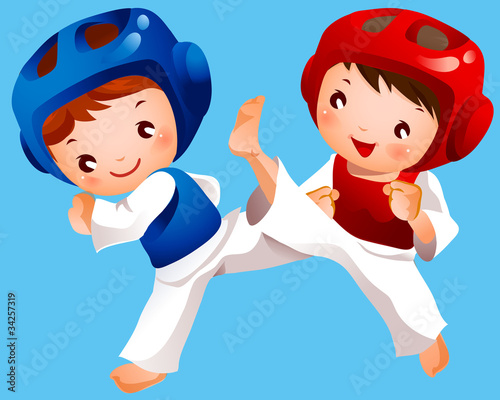 competition between two boys