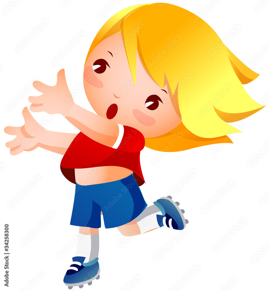 Girl throwing Girl throwing