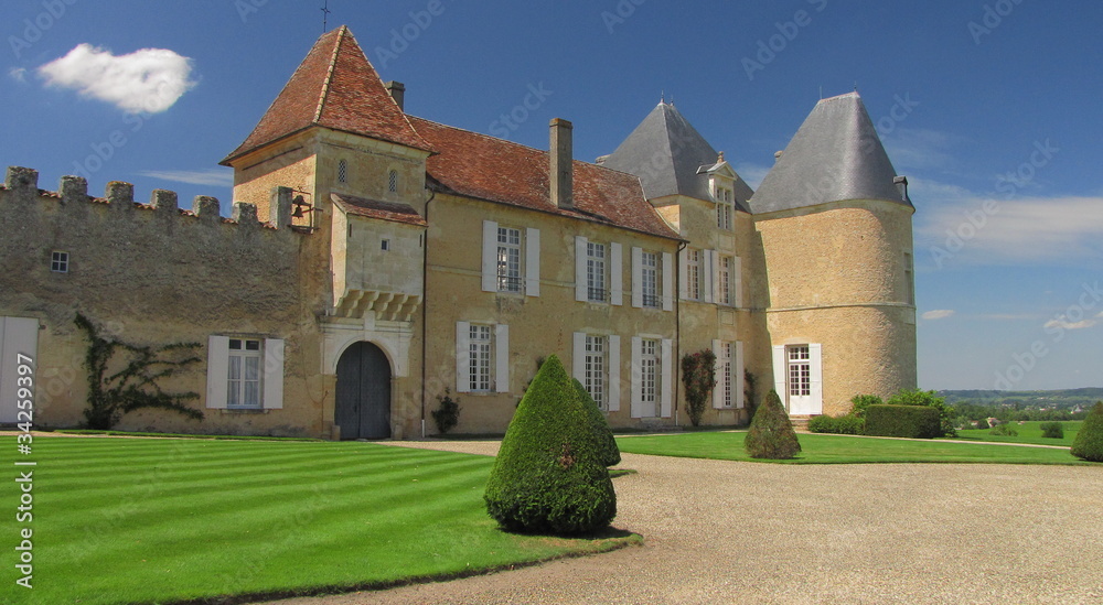 Château Yquem, Pays de Sauternes ; Gironde ;  Aquitaine