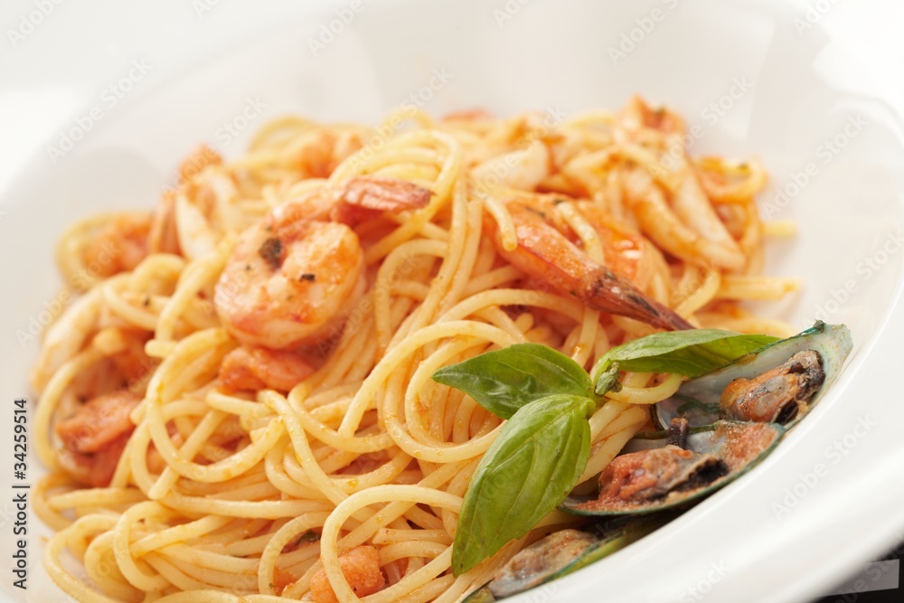 Pasta with Shrimps