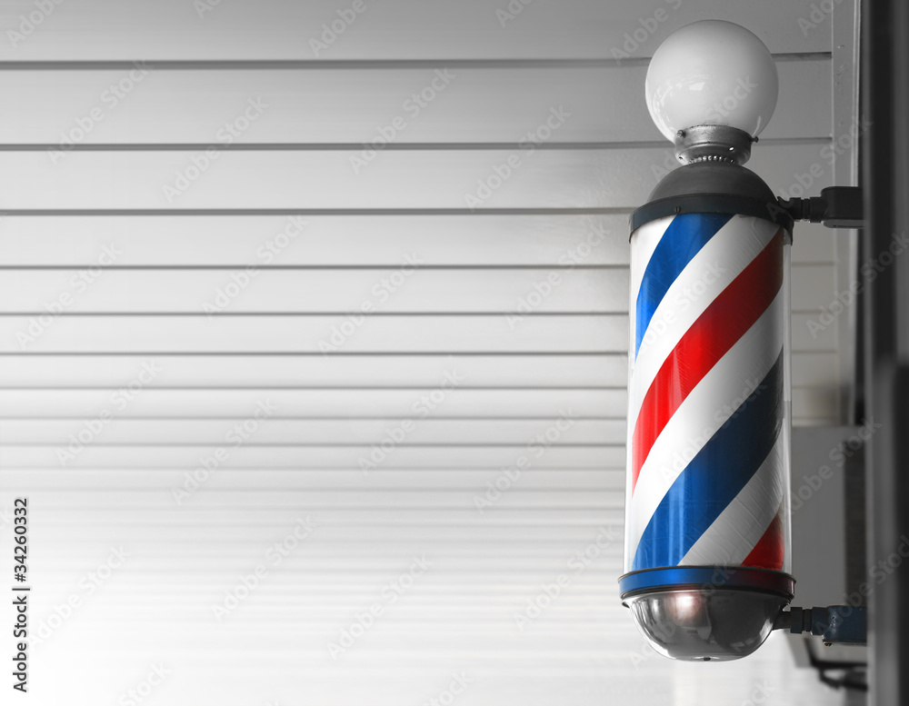 Obraz premium Barber shop pole