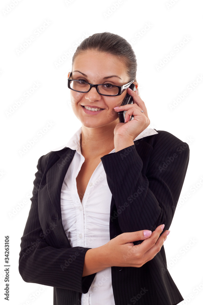 Business woman on Phone