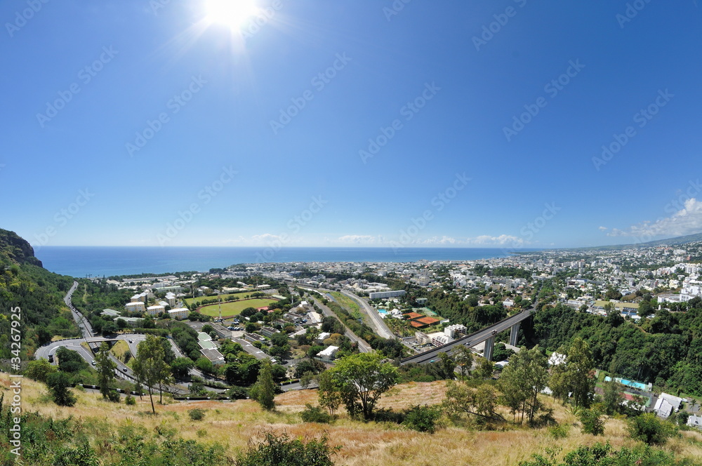 Capitale de La Réunion.