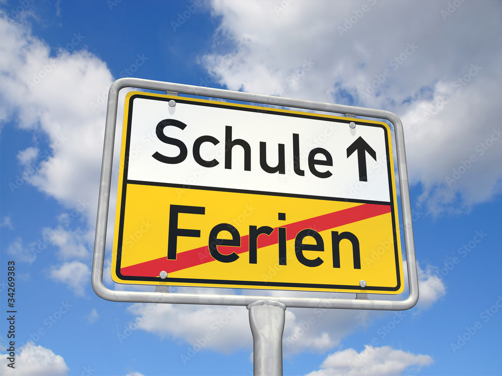 Die Ferien sind zu Ende Stock Photo Adobe Stock