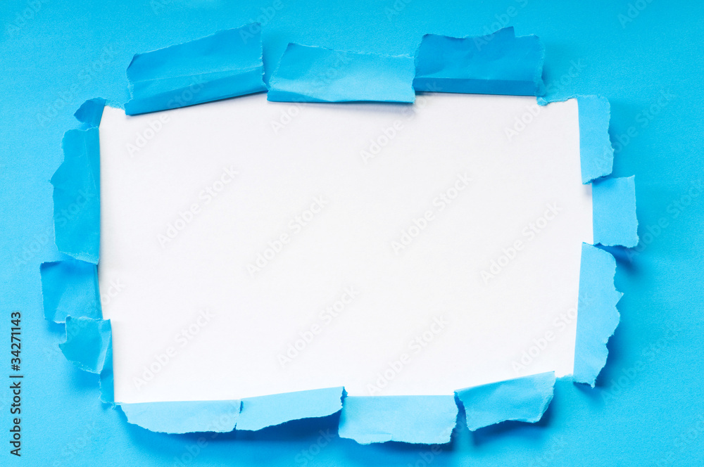 Space for your message on torn paper Space for your message on torn paper