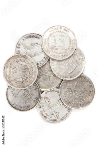 old silver dollars