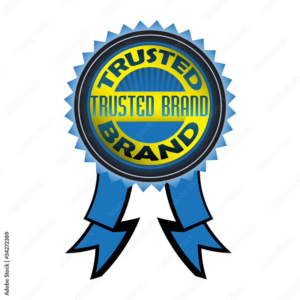 Trusted brand badge