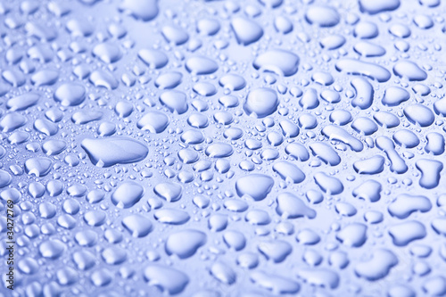 background of water drops