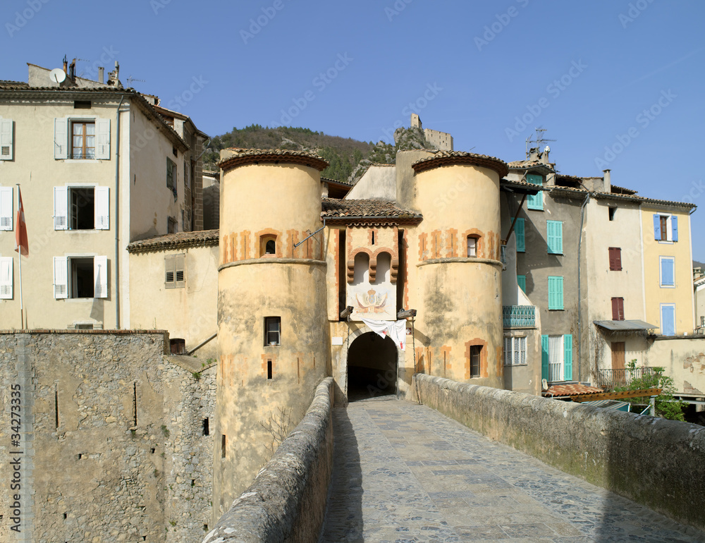 Entrevaux - The castle
