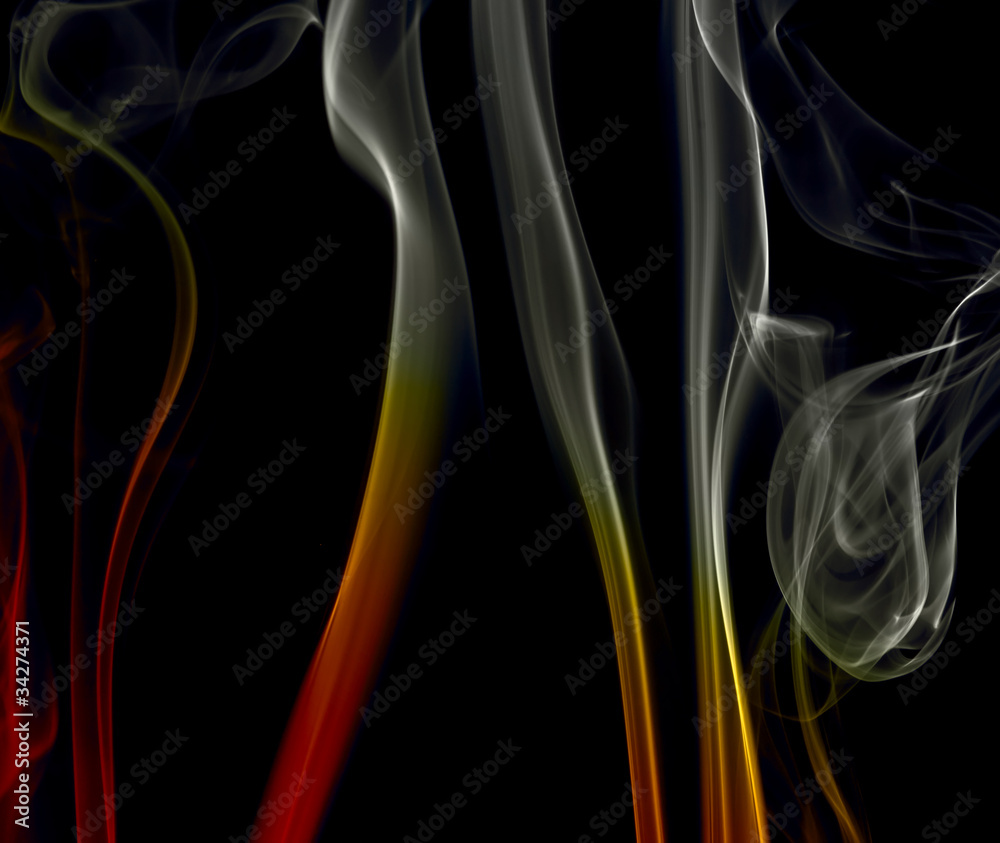 Abstract background of beautiful color smoke waves. Abstract background of beautiful color smoke waves.