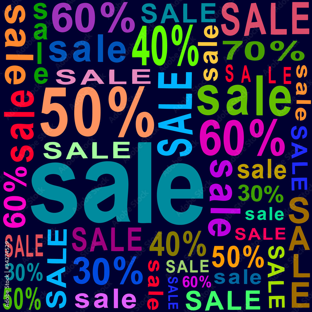 Sale poster vector