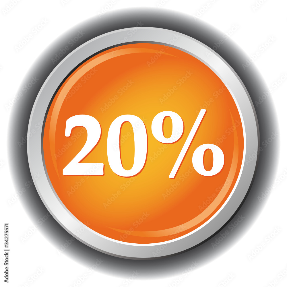 20 PERCENT ICON