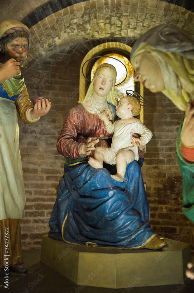 Obraz premium Madonna della pappa