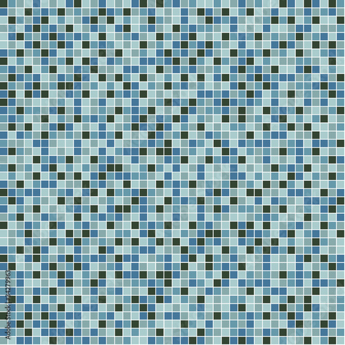 Mosaik Blau