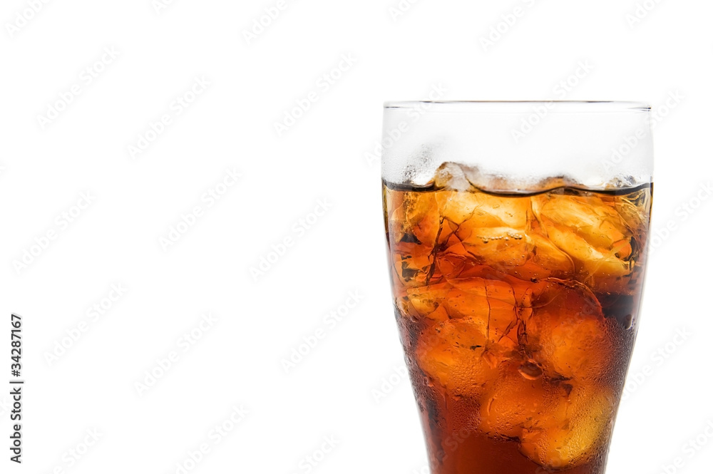 アイスコーヒーのアップ