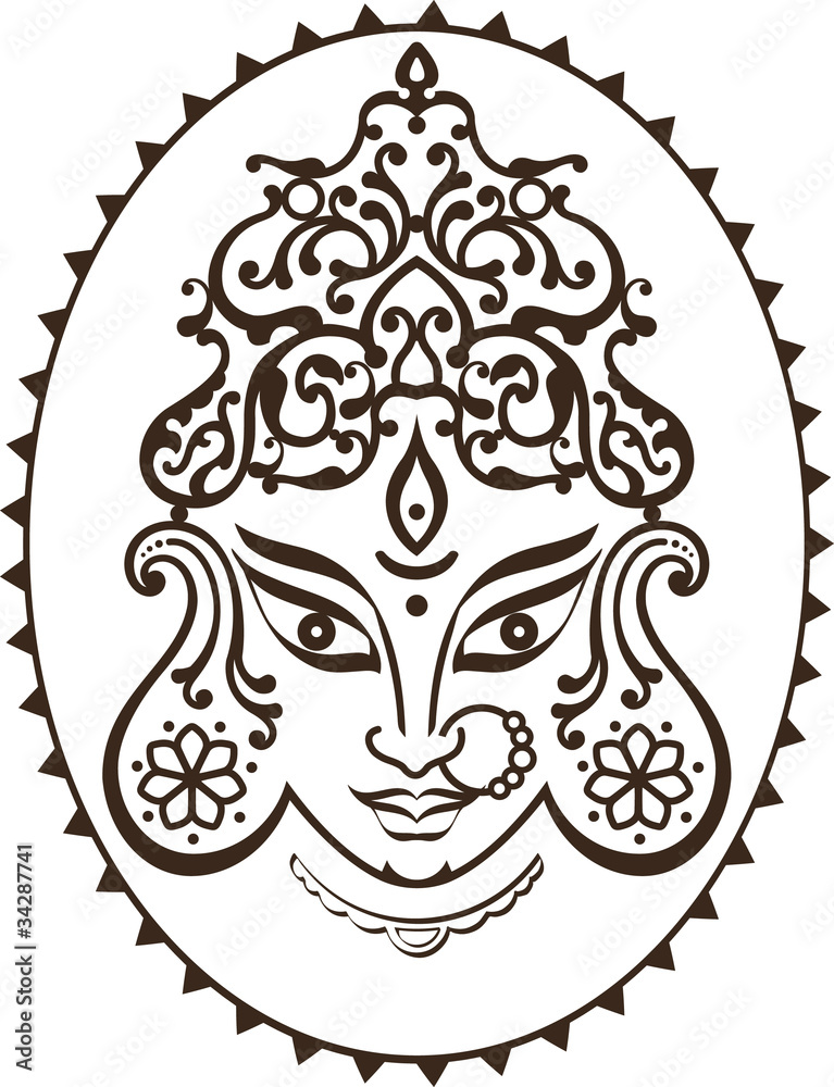 Obraz premium Durga