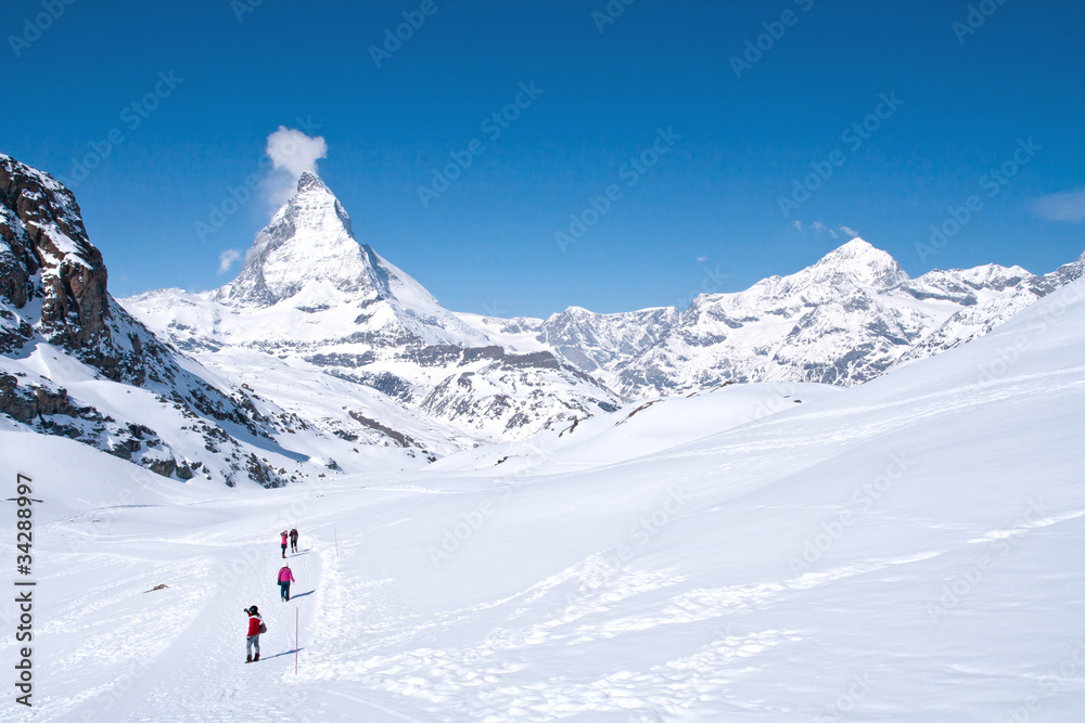 Matterhorn peak Switzerland