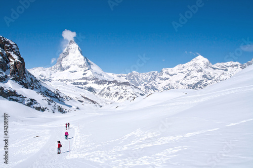 Matterhorn peak Switzerland © vichie81